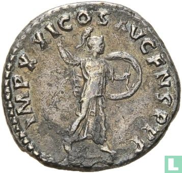 Domitianus 81-96, AR Denarius Rome 90/91 - Afbeelding 1