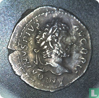 Romeinse Rijk, AR Denarius, 198-217 AD, Caracalla, Rome, 212 AD - Afbeelding 1