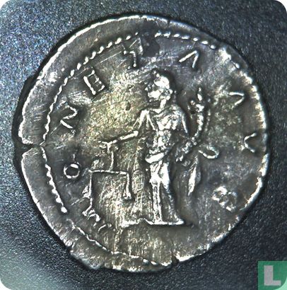 Romeinse Rijk, AR Denarius, 198-217 AD, Caracalla, Rome, 212 AD - Afbeelding 2