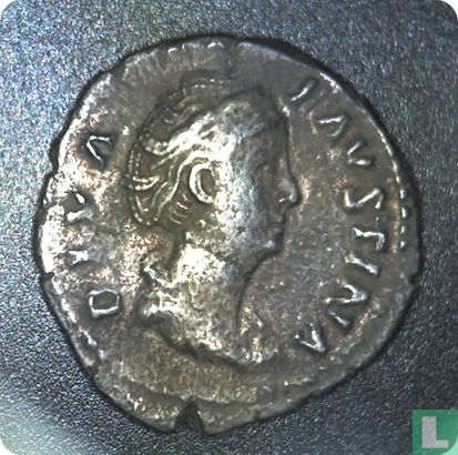Roman Empire, Denarius, 138-141 AD, Faustina, wife of Antoninus Pius, Rome after 141 - Image 1