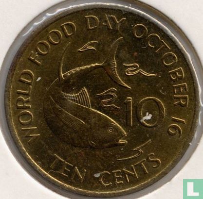 Seychelles 10 cents 1981 "FAO - World Food Day" - Image 2