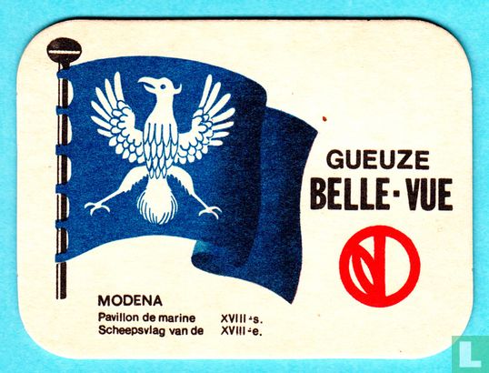 Scheepsvlag van de XVIII e Modena (10,7cm) Variante