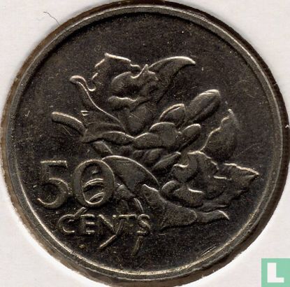 Seychelles 50 cents 1977 - Image 2