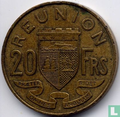Réunion 20 Franc 1961 - Bild 2