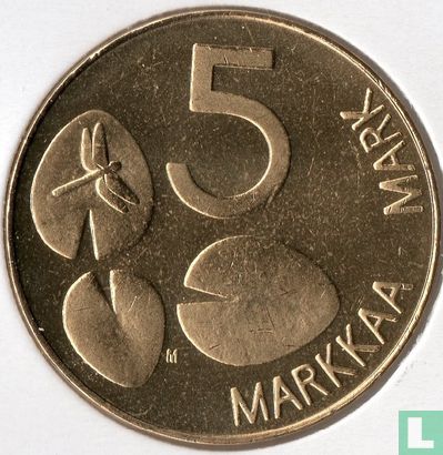 Finland 5 markkaa 2001 - Afbeelding 2