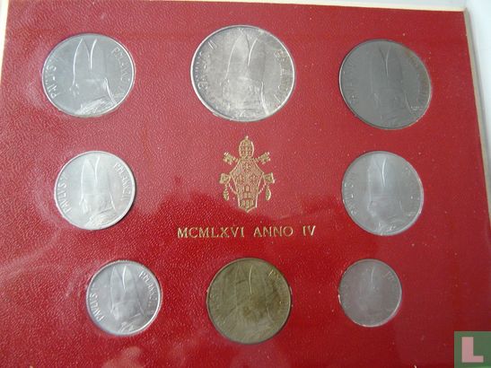 Vatican mint set 1966 - Image 1