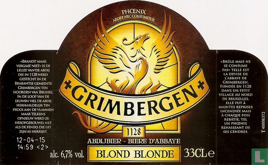 Grimbergen Blond Blonde - Image 1