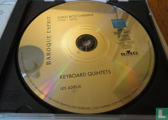 Luigi Boccherini: Keyboard Quintets / Klavierquintette - Image 3