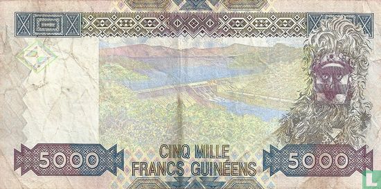 Guinee 5000 Francs - Afbeelding 2