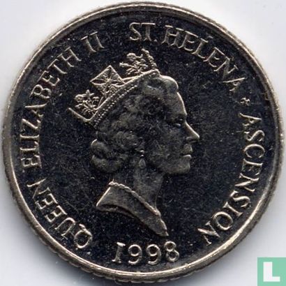 St. Helena and Ascension 5 pence 1998 - Image 1