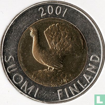 Finlande 10 markkaa 2001 - Image 1