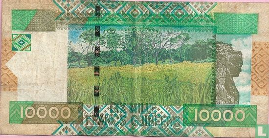 Guinee 10000 francs - Image 2