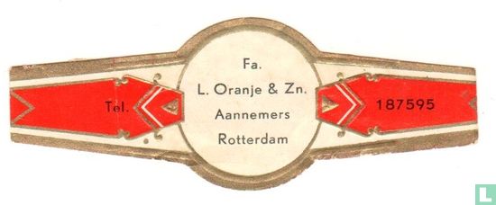 Fa. L.Oranje & Zn - aannemers - Rotterdam - Afbeelding 1