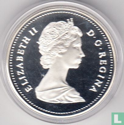 Kanada 1 Dollar 1989 (PP) "Bicentenary Sir MacKenzie's voyage of discovery in the northwest of Canada" - Bild 2