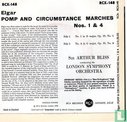 Pomp and Circumstance Marches Nos. 1& 4 - Afbeelding 2