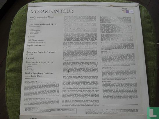 Mozart on Tour - Afbeelding 2