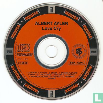 Albert Ayler: Love Cry - Afbeelding 3
