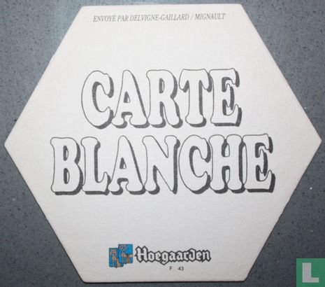 F 43) Carte blanche - Afbeelding 1