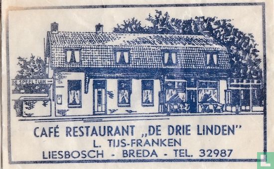 Café Restaurant "De Drie Linden"  - Afbeelding 1