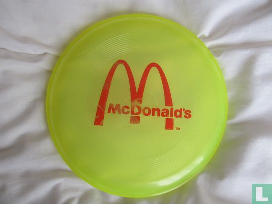 McDonald's Frisbee (geel)