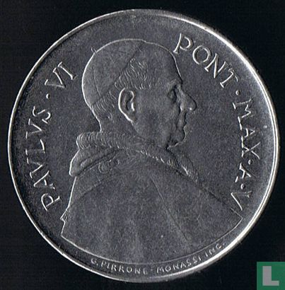 Vaticaan 50 lire 1967 - Afbeelding 2