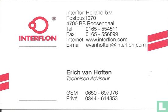 Interflon Holland BV Erich