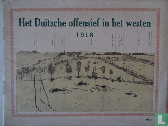 Het Duitsche offensief in het westen 1918 - Afbeelding 1