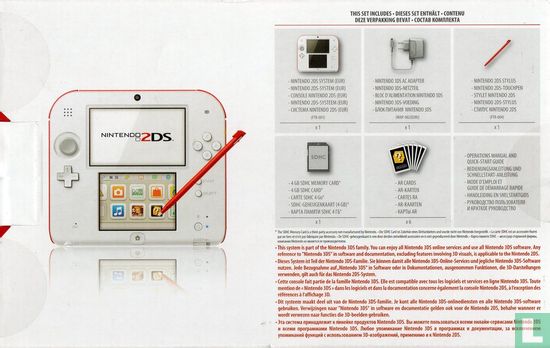 Nintendo 2DS: White + Red - Image 2