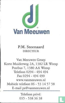 Van Meeuwen Smeertechniek BV P.M.
