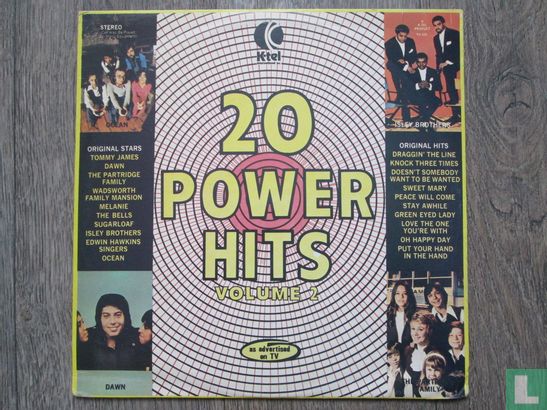 20 Power Hits Volume 2 - Image 1