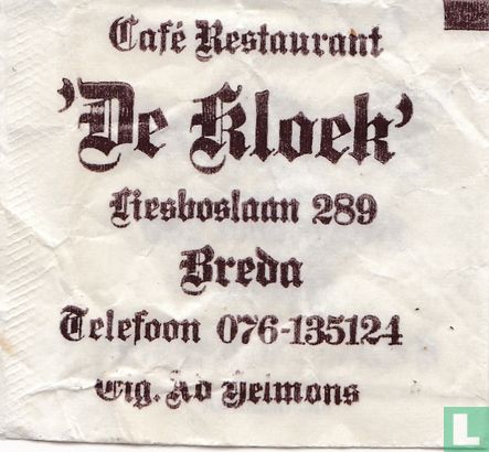 Café Restaurant "De Kloek"  - Afbeelding 1