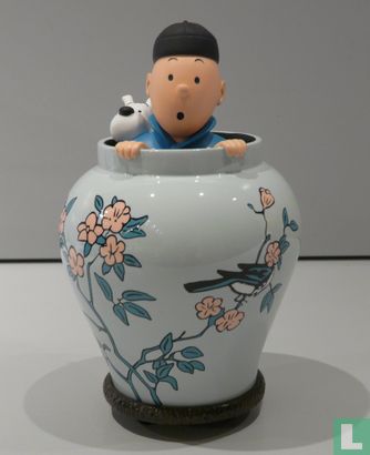 Tintin und Milou in vase - Bild 1
