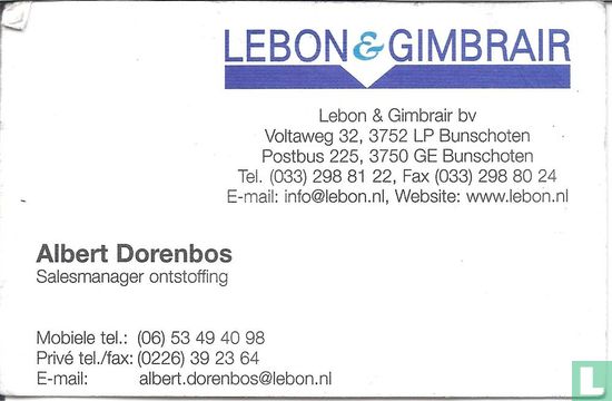 Lebon&Gimbrair BV
