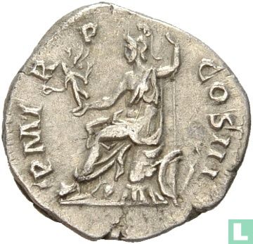Denier de Hadrien 117-138, AR (18 mm, 3, 40 g) Rome - Image 1