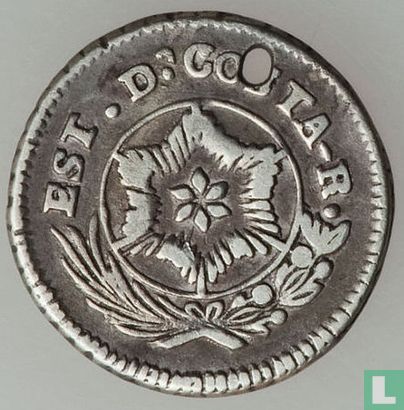 Costa Rica ½ real 1842 - Image 2