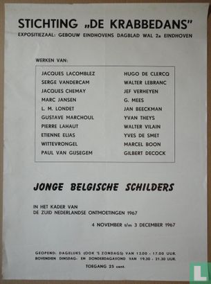 Jonge Belgische Schilders in het kader van de Zuid Nederlandse Ontmoetingen 1967