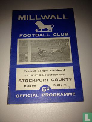 Millwall- Stockport County - Afbeelding 1