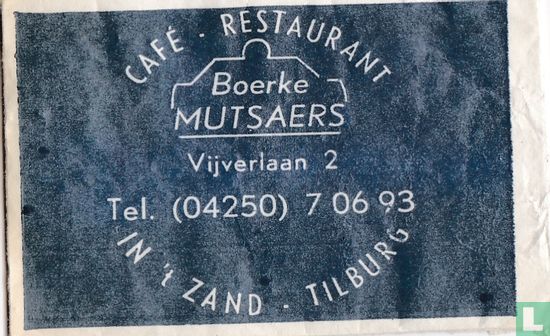 Café - Restaurant Boerke Mutsaers - Image 1