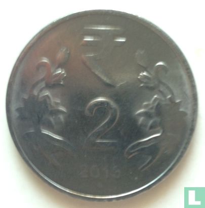 India 2 rupees 2013 (Noida) - Image 1