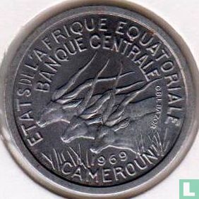 États d'Afrique équatoriale 1 franc 1969 - Image 1