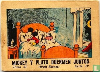 Mickey Y Pluto Duermen Juntos - Afbeelding 1