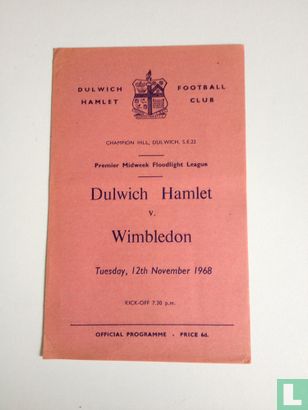 Dulwich Hamlet- Wimbledon - Afbeelding 1