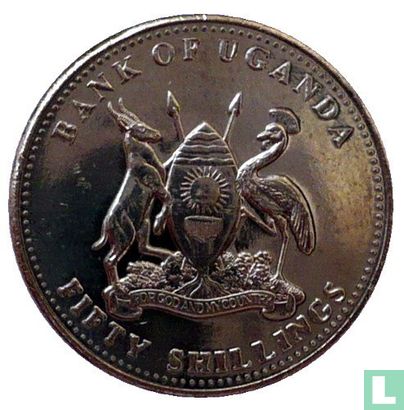Uganda 50 shillings 1998 - Image 2