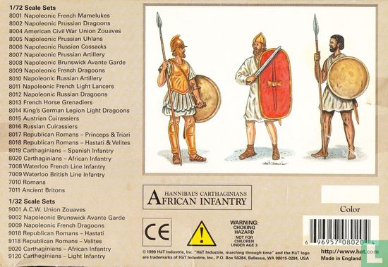 Hannibal's Carthaagse Afrikaanse Infanterie - Afbeelding 2