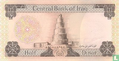 Irak 1/2 Dinar - Bild 1