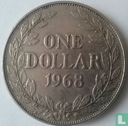 Libéria 1 dollar 1968 - Image 1