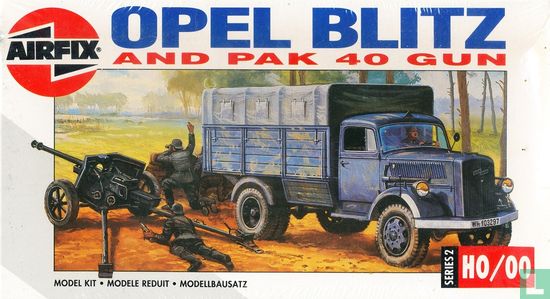 Opel-Blitz und PAK 40 Gewehr
