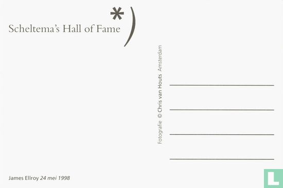 Scheltema's Hall of Fame - James Ellroy 24 mei 1998 - Afbeelding 2