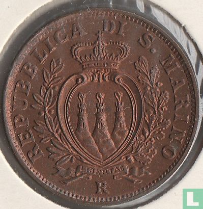 San Marino 10 centesimi 1937 - Image 2