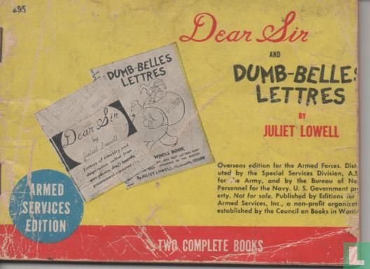Dear Sir and dumb-belles letters - Afbeelding 1